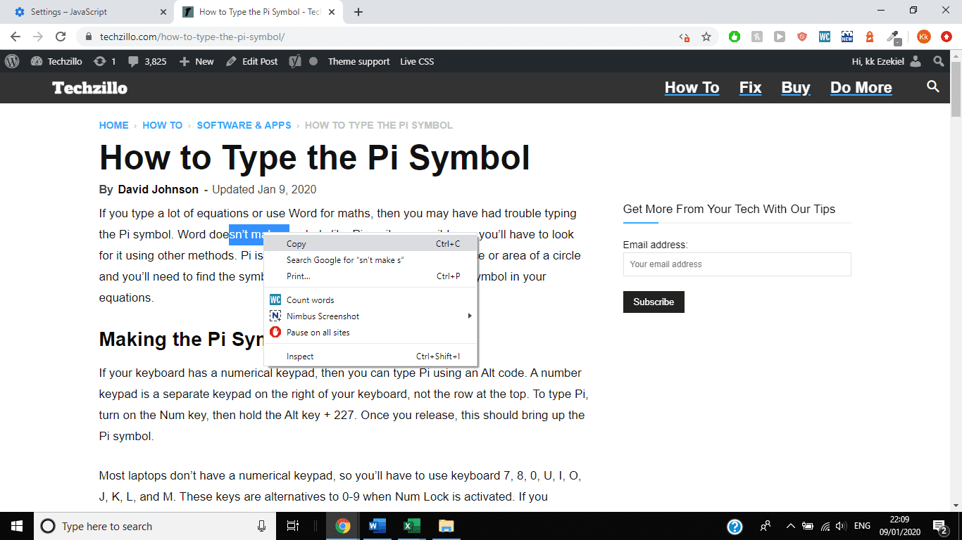 Como Copiar Texto De Una Pagina Web A Word